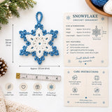 Crochet Snowflake Pattern Bundle PDF
