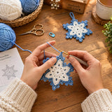 Crochet Snowflake Pattern Bundle PDF