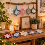 Crochet Snowflake Pattern Bundle PDF