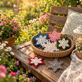 Crochet Snowflake Pattern Bundle PDF